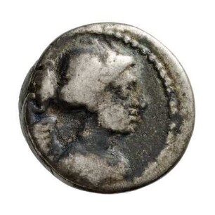 Münze, Denar, 90 v. Chr.