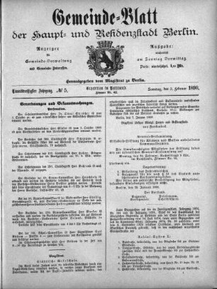 1890,5: No. 5, 2. Februar 1890