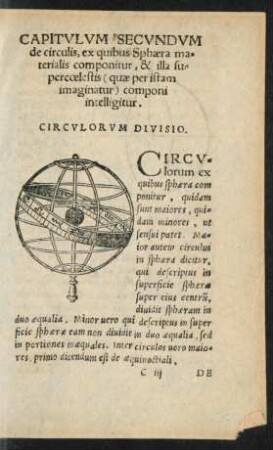 Circulorum Divisio.