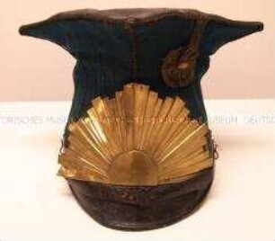 Tschapka für Offiziere (vermutlich), Ulanen-Regiment, Sachsen