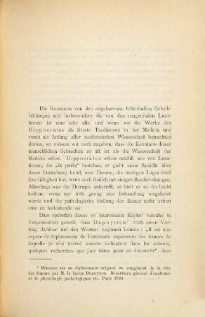 Ueber einen Fall von multiplen Missbildungen mit besonderer Berücksichtigung der congenitalen Hüftluxation und deren operativer Behandlung ...