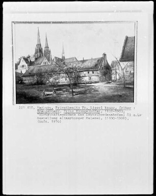 Der Bezirk des Deutschen Ordens in Marburg (Wirtschaftsgebäude)