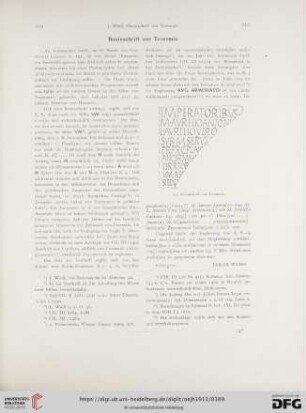 16: Bauinschrift aus Troesmis