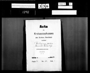 Gründung einer politischen Gemeinde Finnentrop Bd.1