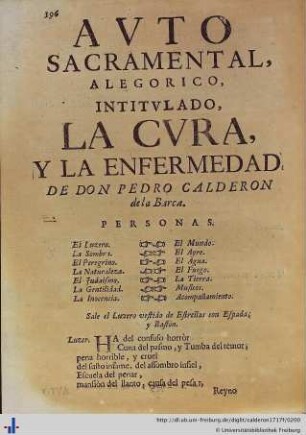 La Cura, y la Enfermedad.