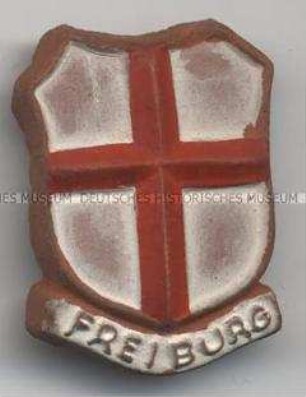 WHW-Abzeichen, Städtewappen Baden/Elsass: Freiburg Straßensammlung im Gau Baden vom Januar 1941
