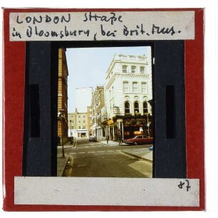 London, Little Russell Street