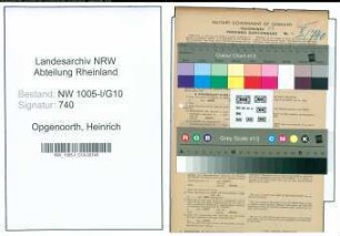 Entnazifizierung Heinrich Opgenoorth , geb. 04.10.1913 (Polizeibeamter)
