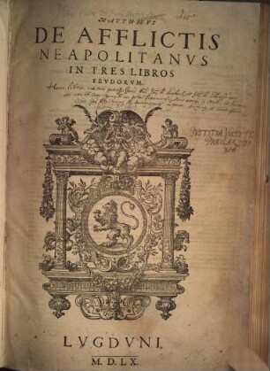 In tres libros feudorum