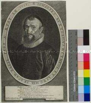 Porträt des reformierten Theologen Johann Buxtorf des Jüngeren
