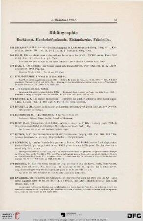 Bibliographie (Nr. 568-602)