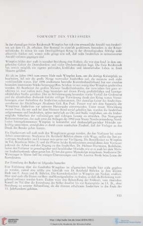 Vorwort des Verfassers