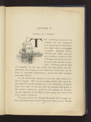 CHAPTER V. COLONIAL SEA STRUGGLES