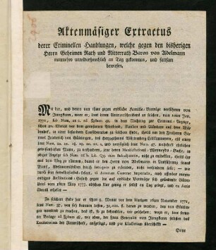 0c-0f, Aktenmäßiger Extractus