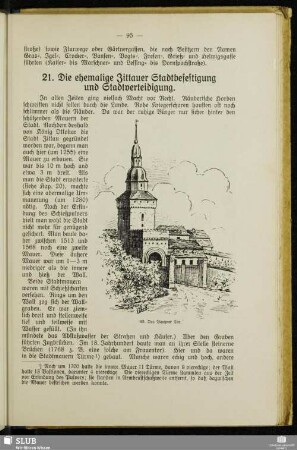 21. Die ehemalige Zittauer Stadtbefestigung und Stadtverteidigung