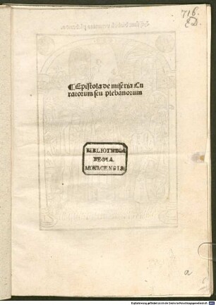 Epistula de miseria curatorum seu plebanorum
