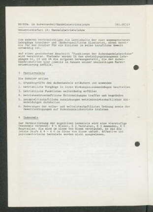 4 Taxonomie