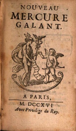 Le nouveau mercure galant. 1716, 1