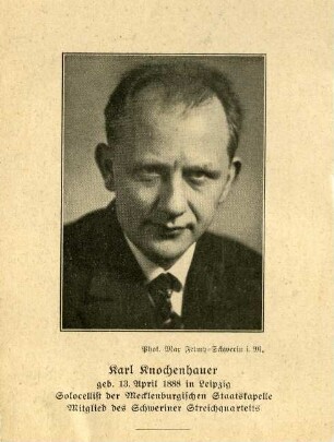 Knochenhauer, Karl