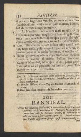 XXIII. Hannibal