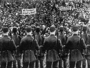 '...ich bin, ich war, ich werde sein...' (Demonstration)