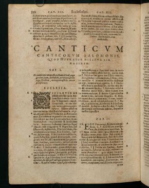592-595, Canticum