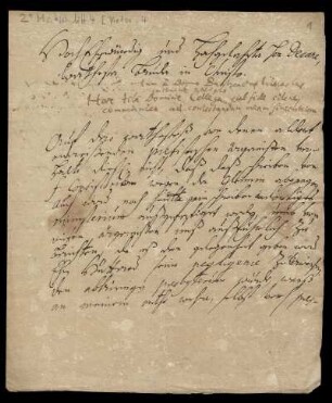 Brief von Philipp Otto Vietor an Friedrich Lucae