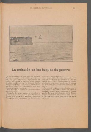 La aviación en los buques de guerra
