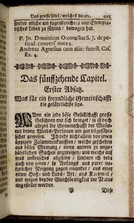 Das fünffzehende Capitel.