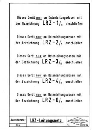 LRZ-Leitungsnetz