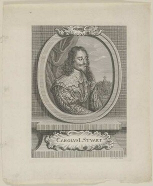 Bildnis des Carolvs I Stuart