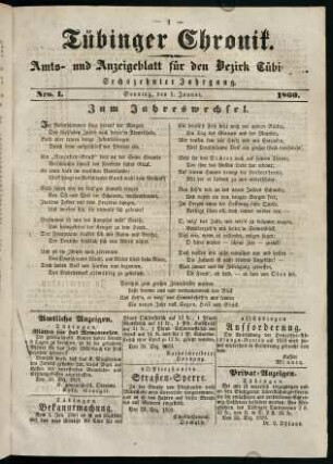 1-84, Januar 1860