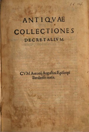 Antiquae collectiones Decretalium