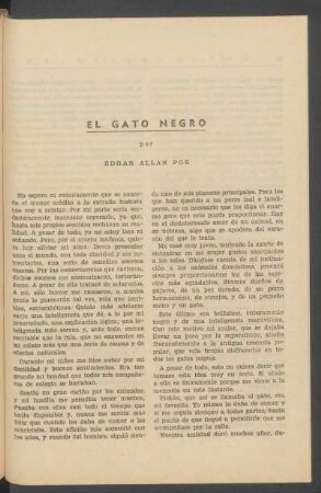 El gato negro