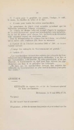 Annexe C