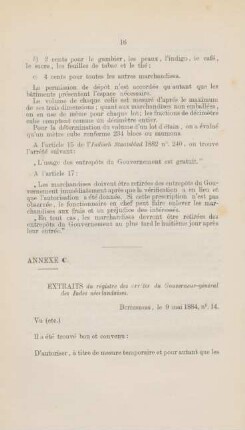 Annexe C