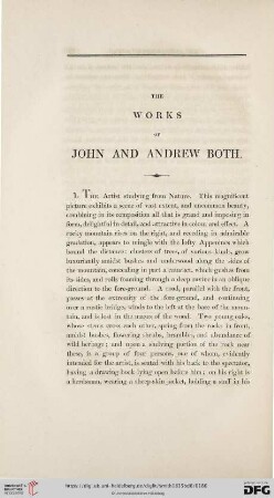 The Works of John and Andrew Both