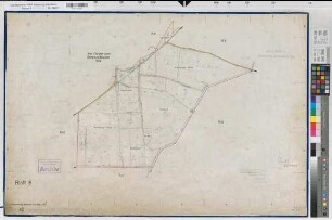 Drensteinfurt (Drensteinfurt), Flurbereinigung Drensteinfurt, Zuteilungskarte Drensteinfurt Flur 42