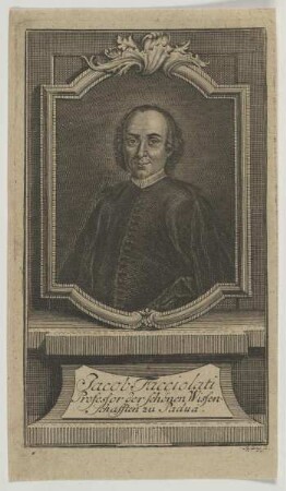 Bildnis des Jacob Facciolati