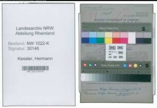 Entnazifizierung Hermann Kessler , geb. 13.10.1897 (Fuhrunternehmer)