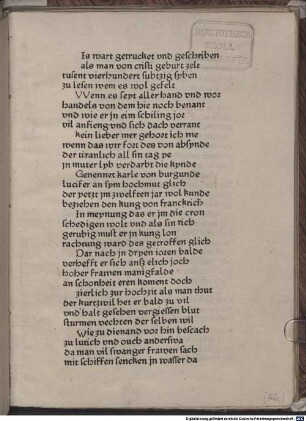 Burgundische Historie