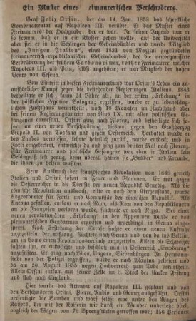 Ein Muster eines freimaurerischen Verschwörers.
