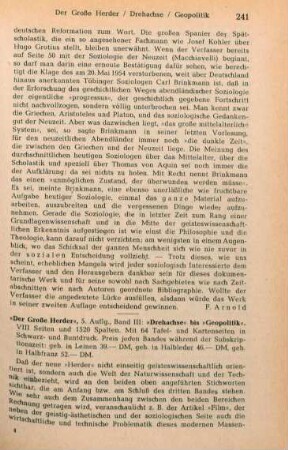 241-242 [Rezension] Drehachse bis Geopolitik