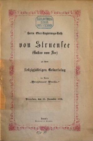Zwei Widmungs-Sonette