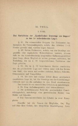 III. Theil.
