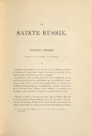 La Sainte Russie : la cour, l'armée, le clergé, la bourgeoisie et le peuple