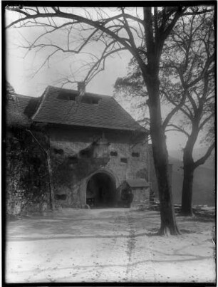 Schloß Eberstein Torhaus (erbaut 1602-1609) Ansicht von Nordwesten