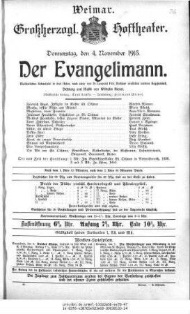 Der Evangelimann