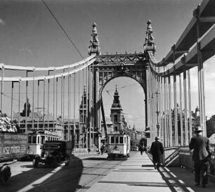 Budapest. Elisabethbrücke (1898-1903)
