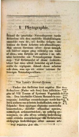 Års-Berättelse om botaniska arbeten och upptäckter : för år .... 1829 (1831)